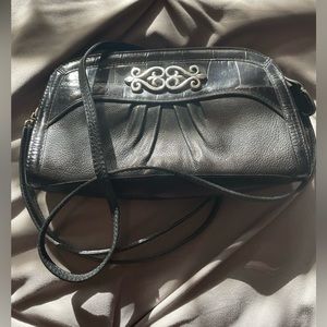 Brighton leather crossbody bag.